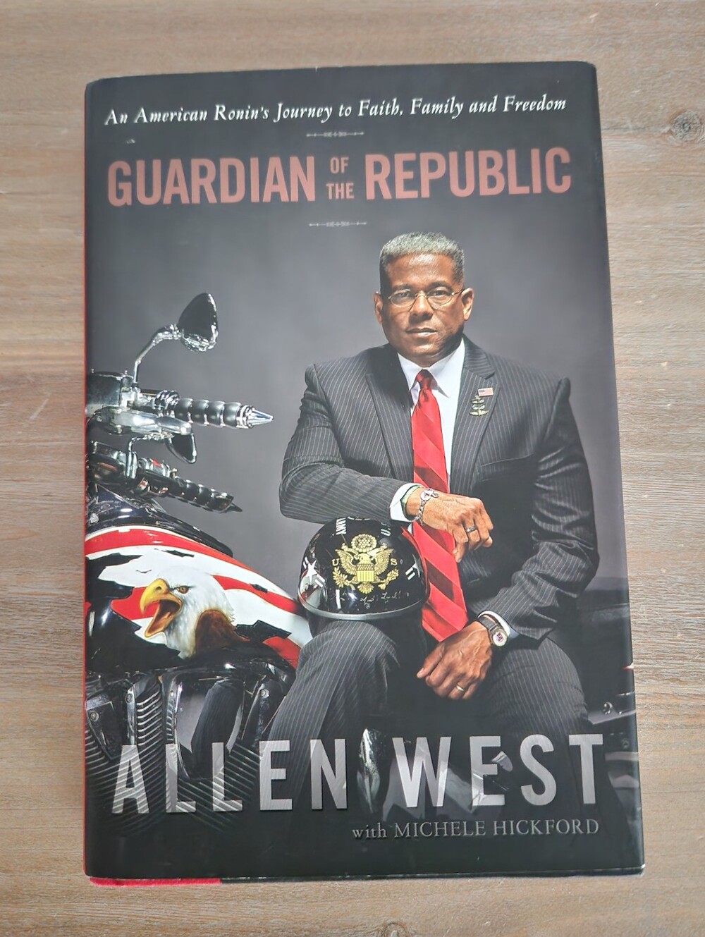 Signed Allen West Guardian of the Republic Hardcover First Edition Book